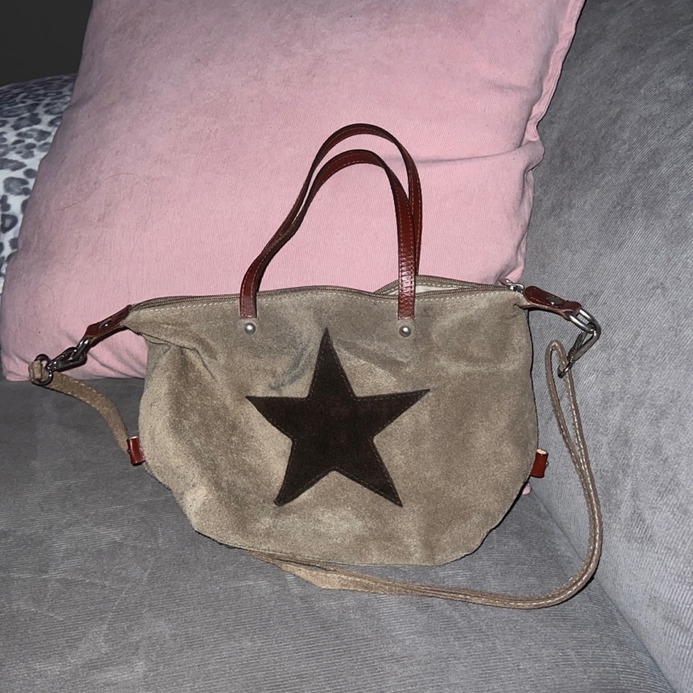 Borse in Pelle grey Leather Hobo bag